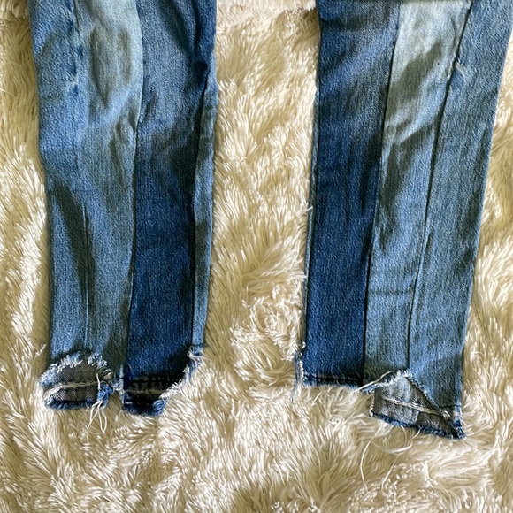 FRAME DENIM Mid-Rise Two-Toned Jeans - Picture 5 of 9